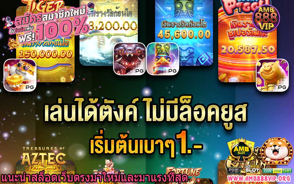 แนะนำสล็อตเว็บตรงมาใหม่และมาแรงที่สุด