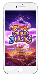 genie's 3 wishes พร 3 ประการ จินนี่ จากค่าย PGSLOT