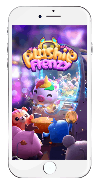 plushie frenzy เกมคลั่งไคล้ตุ๊กตาขนฟู จากค่าย PGSLOT