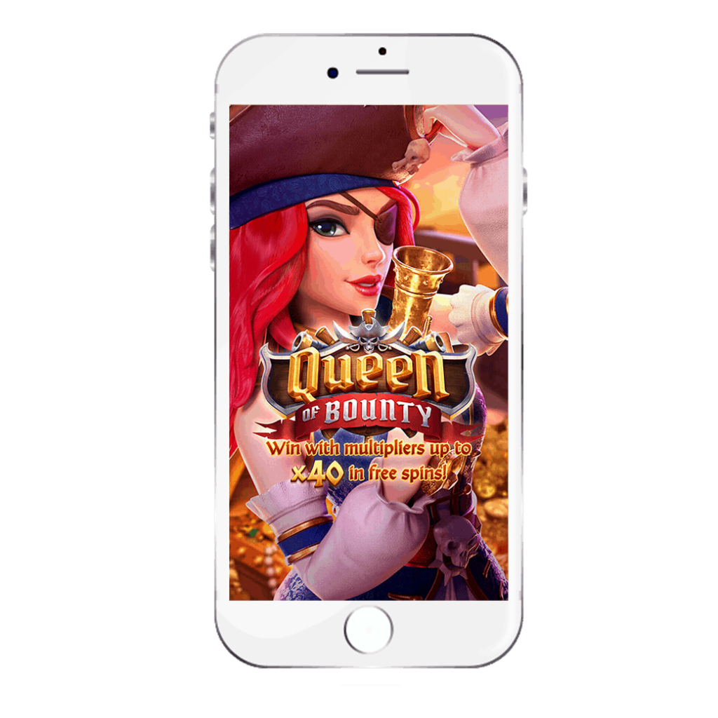 queen of bounty ตามล่าหาสมบัติก้อนโต จากค่าย PGSLOT